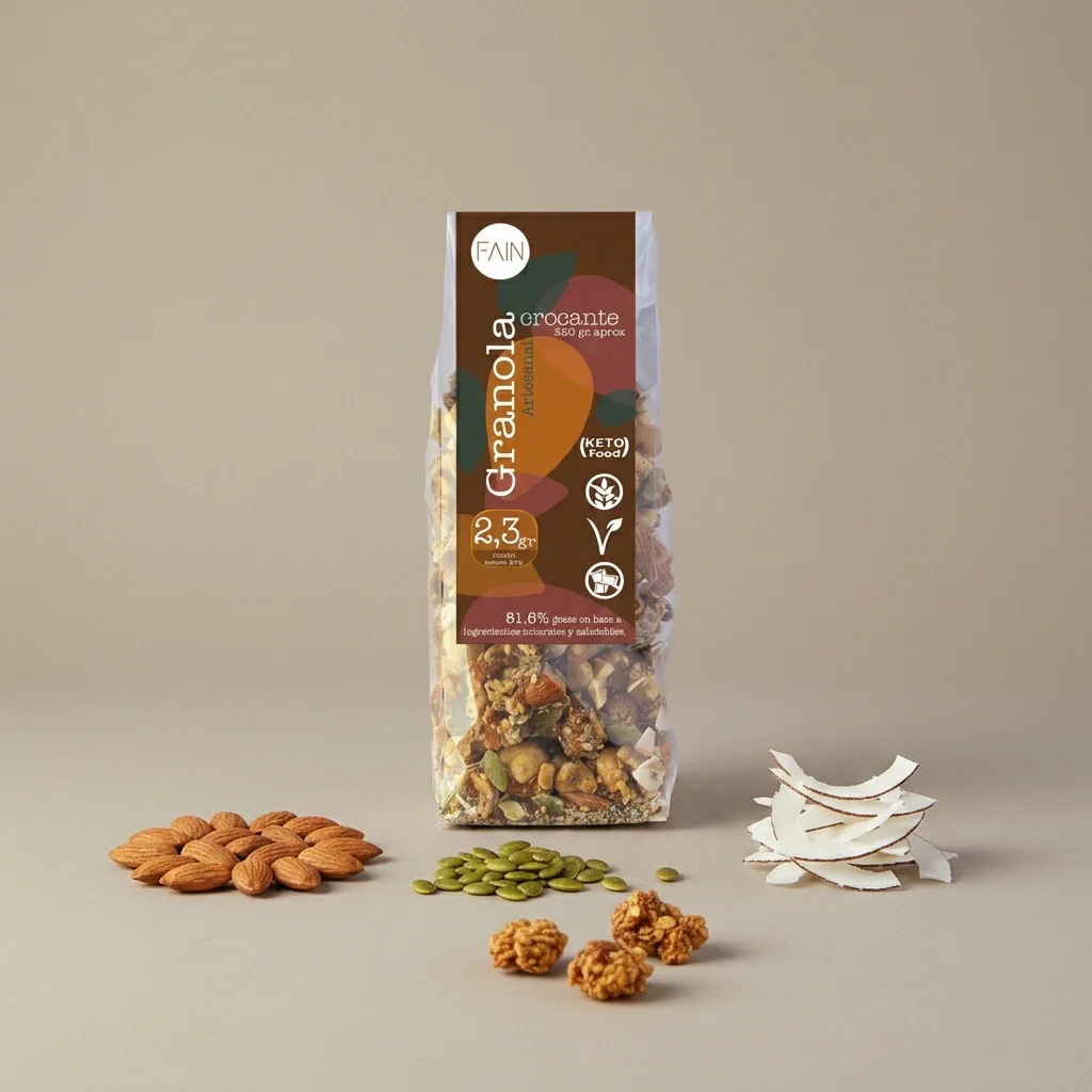 Keto Granola Crocante 250g FAIN