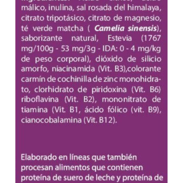 AYUNO PRO    polvo  sabor BERRIES  90grs - Imagen 3