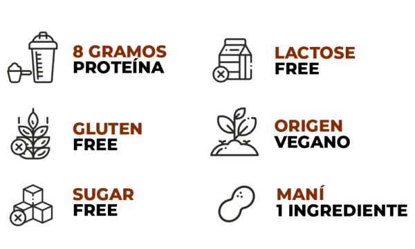 CHEF PROTEIN PEANUT BUTTER   500g - Imagen 2