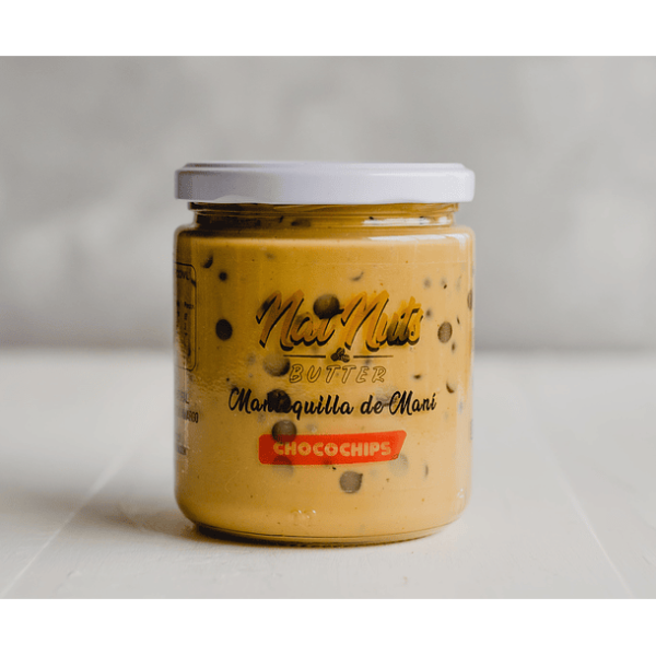 Mantequilla de Maní Choco Chips 500g   NATNUTS