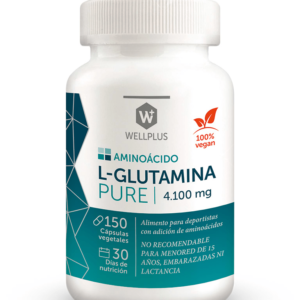 L-GLUTAMINA PURE     150cápsulas   WELL PLUS
