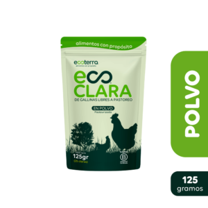 Clara de Huevo en Polvo Pasteurizada  125g   Ecoterra
