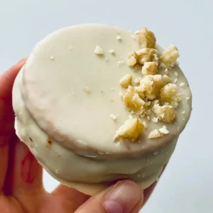 Alfajor Caluga Frambuesa Keto 1 und La Santana