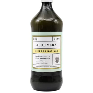 Gel Aloe Vera Hierbas Nativas 1 litro Apicola del Alba