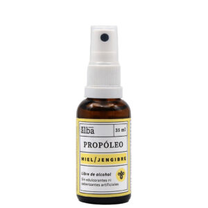 Propoleo Spray  Miel Jengibre  35ml   del Alba
